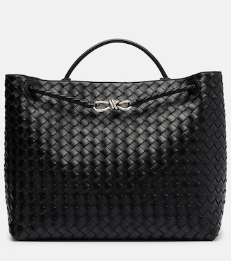 Andiamo Large leather tote bag | Bottega Veneta