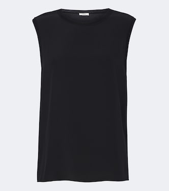 Bley silk crêpe top | Joseph