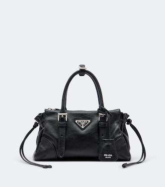 Prada Karin Small leather top-handle bag | Prada