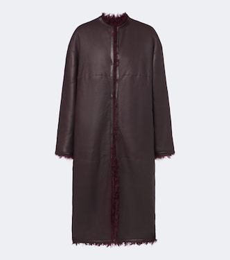 Robbie reversible shearling coat | Joseph