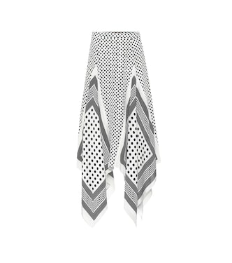 Boom dotted silk midi skirt | Altuzarra
