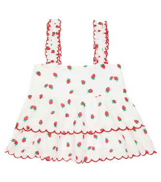 Printed cotton top | Stella McCartney Kids