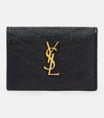Cassandre matelassé leather card case | Saint Laurent
