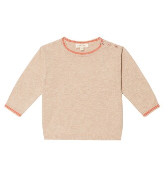 Baby - Pullover Ulmus in maglia di cotone | Caramel
