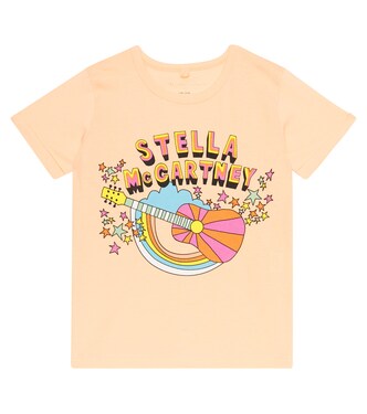 Printed cotton jersey T-shirt | Stella McCartney Kids