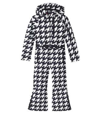 Star checked ski suit | Perfect Moment Kids