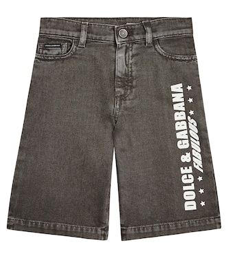 Denim bermuda shorts | Dolce&Gabbana Kids