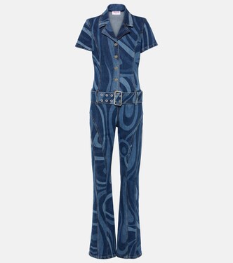 Jumpsuit Marmo aus Denim | Pucci