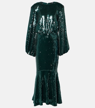 Robe longue à sequins | Rotate
