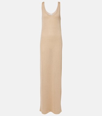 Lamé maxi dress | Saint Laurent