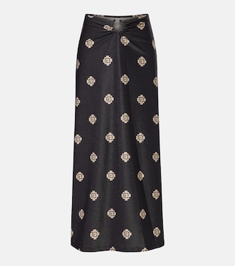 Keel gathered maxi skirt | Johanna Ortiz