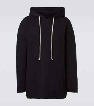 Cotton jersey hoodie | Rick Owens