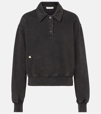 Cotton polo sweatshirt | JW Anderson