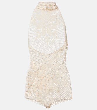 Mono de croché de algodón floral | Magda Butrym