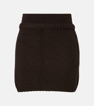 Lovi cashmere miniskirt | Lisa Yang
