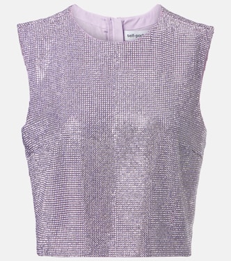 Chainmail top | Self-Portrait