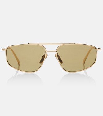 Logo aviator sunglasses | Prada