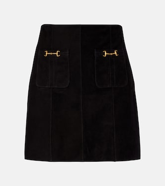 Wiley suede miniskirt | Rixo