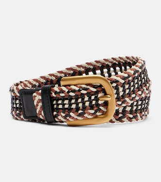 Woven leather belt | Gabriela Hearst