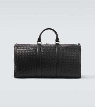 Weekender Intrecciato aus Leder | Bottega Veneta