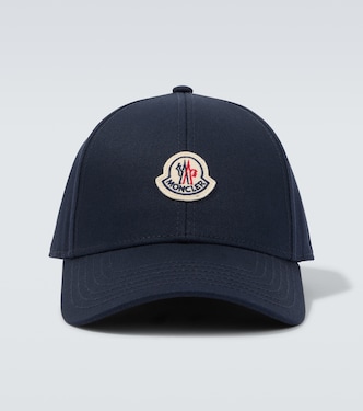Logo cotton gabardine baseball cap | Moncler
