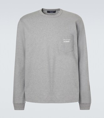 Camiseta de jersey de algodón con logo | Comme des Garçons Homme