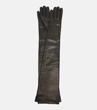 Leather gloves | Nour Hammour