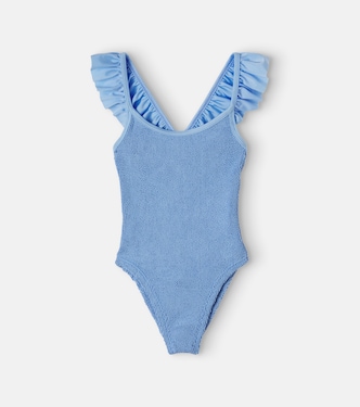 Charlie Duo ruffled swimsuit | Hunza G Kids