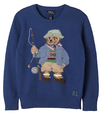 Polo Bear cotton sweater | Polo Ralph Lauren Kids