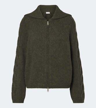 Cardigan aus einem Alpaka- und Wollgemisch | Moncler