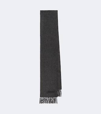 Fringed cashmere scarf | Zegna