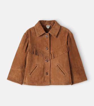 Pocahantas fringed suede jacket | Bonton