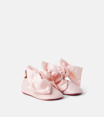 Baby Lou Babe leather ballet flats | Christian Louboutin Kids