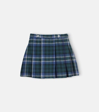 Zola cotton plaid skirt | La Coqueta