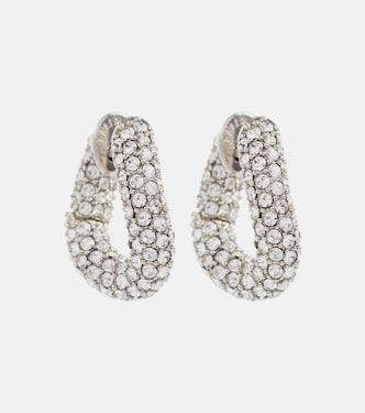 Crystal-embellished earrings | Balenciaga