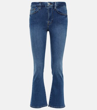 Le Crop Mini mid-rise bootcut jeans | Frame