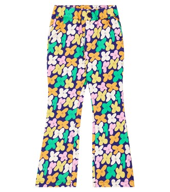 Flower cotton-blend pants | Jellymallow