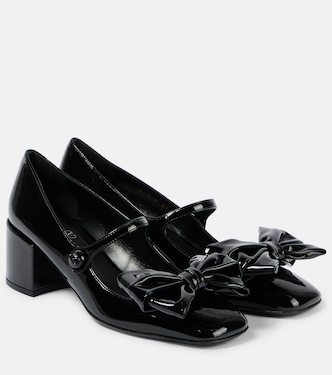 Mary-Jane-Pumps Bowjane 50 aus Lackleder | Valentino Garavani