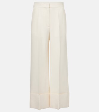 Pantalon ample en Crepe Couture | Valentino