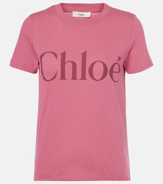Logo cotton jersey T-shirt | Chloé