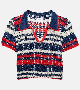 Crochet cotton crop top | Anna Kosturova