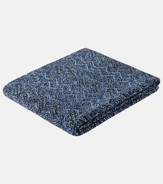 Azul Zigzag cotton terry beach towel | Missoni