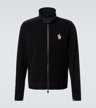 Fleece zip-up cardigan | Moncler Grenoble