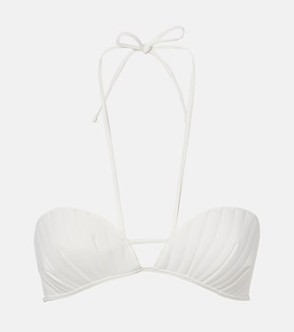 Coquille De Mer halterneck bikini | Adriana Degreas