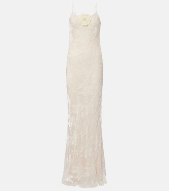 Robe aus Devoré | Rodarte