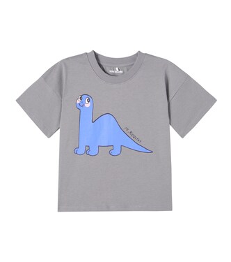 Printed cotton T-shirt | Mini Rodini