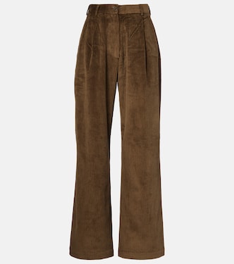 Gerade Hose Norstrand aus Baumwoll-Cord | The Frankie Shop