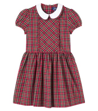 Plaid cotton dress | Polo Ralph Lauren Kids