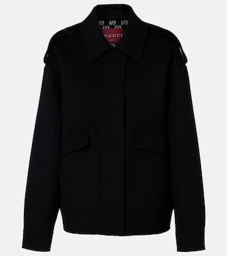 Bomberjacke aus Wolle | Gucci