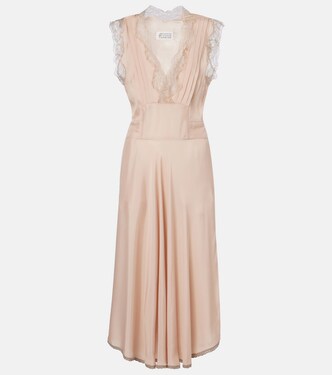 Midikleid mit Spitze | Maison Margiela